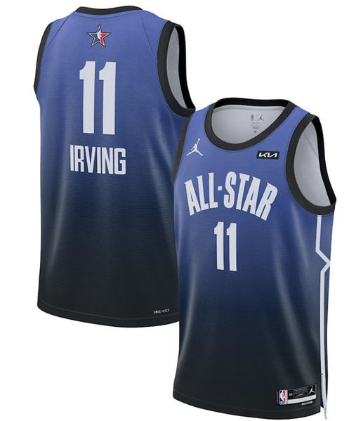 Men's 2023 All-Star #11 DeMar DeRozan Blue Game Swingman Stitched Basketball Jersey