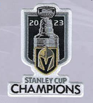 Vegas Golden Knights 2023 Stanley Cup Champions Jersey Patch