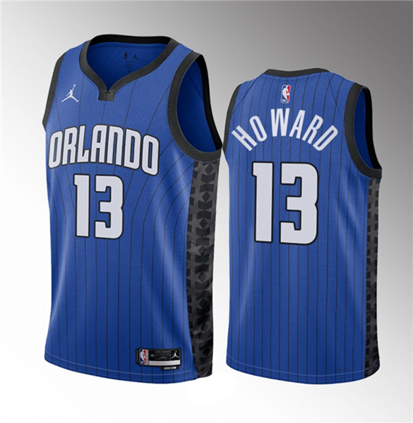 Jett Howard Men's Orlando Magic #13 2023 Draft Statement Edition Stitched Basketball Jersey - Blue