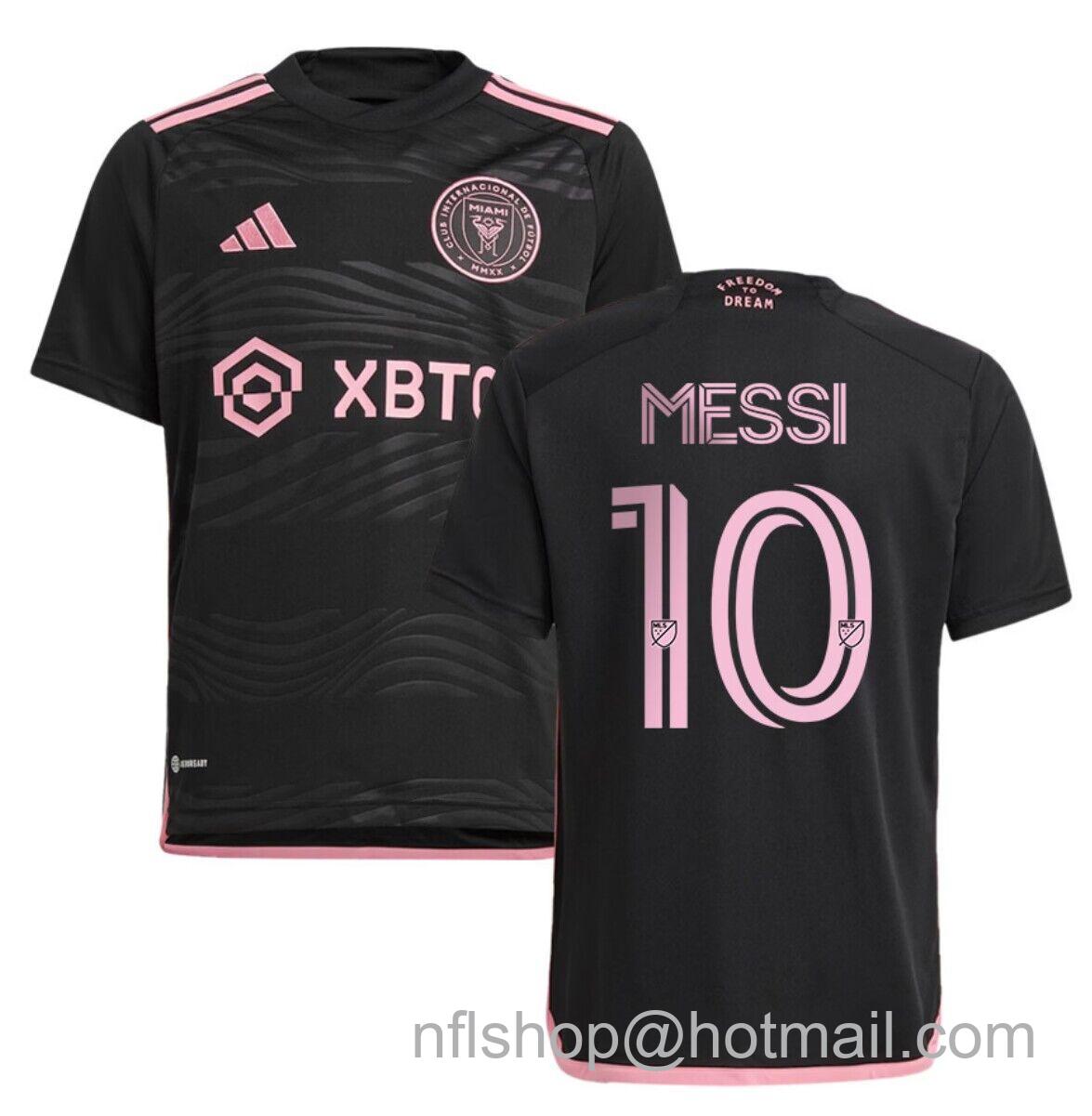 Lionel Messi Men's Inter Miami CF #10 Soccer Jersey - Black