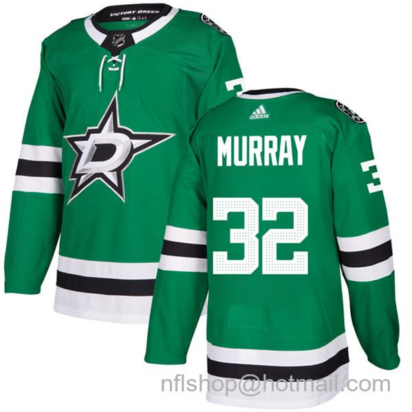 Matt Murray Men's Dallas Stars #32 Stitched Jersey - Green