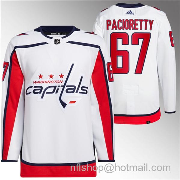 Max Pacioretty Men's Washington Capitals #67 Stitched Jersey - White