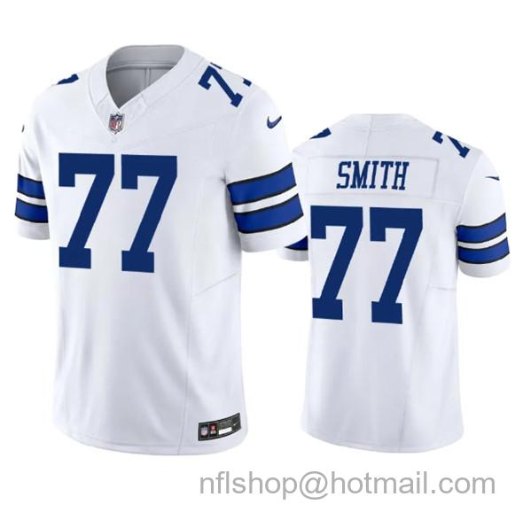 Men's Dallas Cowboys #77 Tyron Smith White 2023 F.U.S.E. Limited Stitched Football Jersey