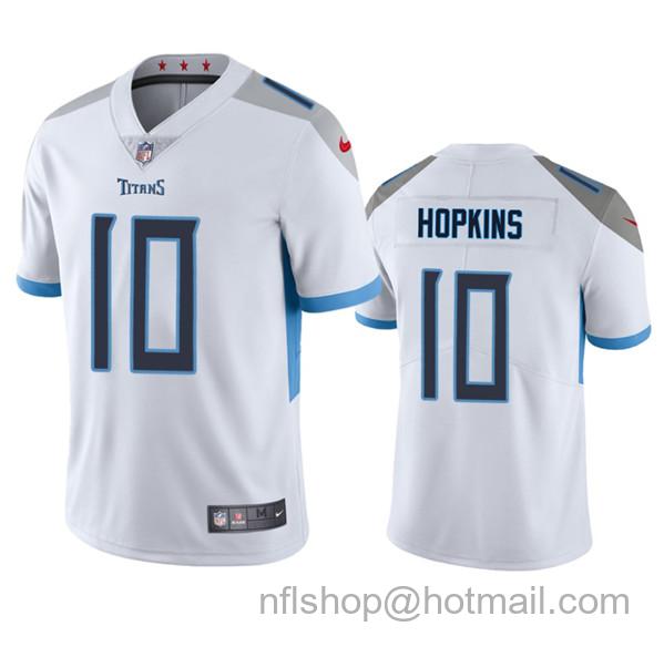 DeAndre Hopkins Men's Tennessee Titans #10 Vapor Untouchable Stitched Jersey - White