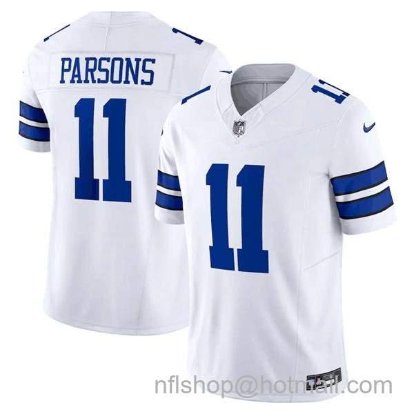 Micah Parsons Men's Dallas Cowboys #11 2023 F.U.S.E. Limited Stitched Football Jersey - White