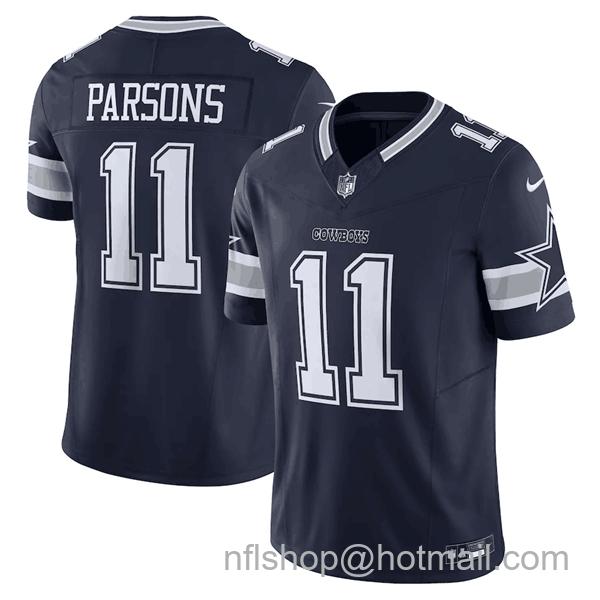 Micah Parsons Men's Dallas Cowboys #11 2023 F.U.S.E. Limited Stitched Football Jersey - Navy