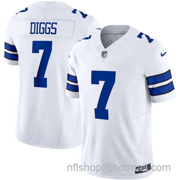 Trevon Diggs Men's Dallas Cowboys #7 2023 F.U.S.E. Limited Stitched Football Jersey - White