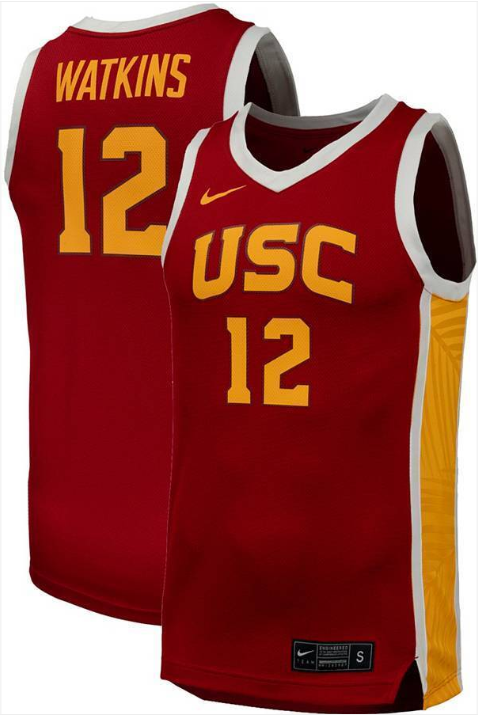 JuJu Watkins Women's #12 USC Trojans 2023-24 Nike College Basketball Jersey - Team Crimson