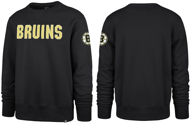 Men's Boston Bruins Black Sweatshirt