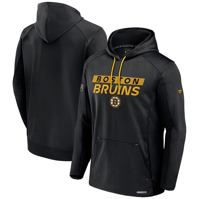 Men's Boston Bruins Black Pullover Hoodie