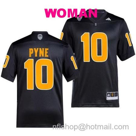 Women's Arizona State Sun Devils Drew Pyne Jersey #10 Premier Black College Football 2023