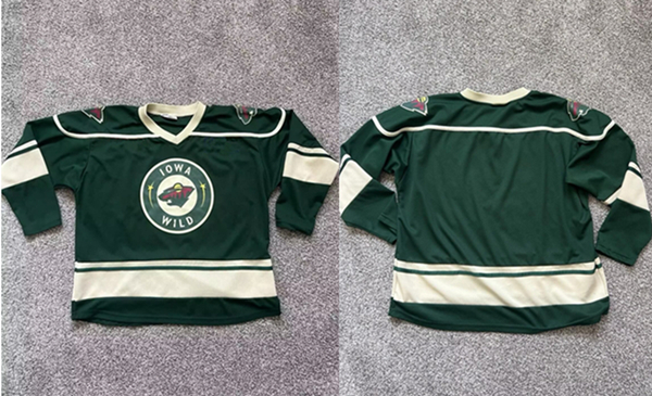 Men's Minnesota Wild Green Stitched Hockey Jersey