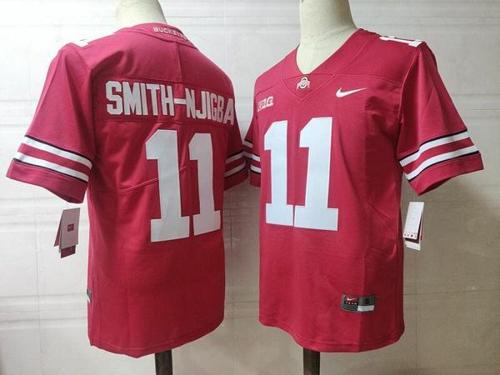 Youth Nike Ohio State Buckeyes #11 Smith-Njicba NCAA Football Jersey Red