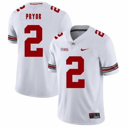 Youth Nike Ohio State Buckeyes #2 Terrelle Pryor Football Jersey White