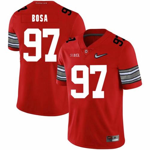 Youth Nike Ohio State Buckeyes #97 Joey Bosa Football Jersey Diamond Red