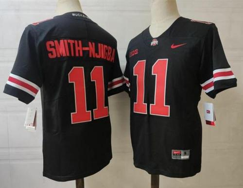 Youth Nike Ohio State Buckeyes #11 Smith-Njicba NCAA Football Jersey Black