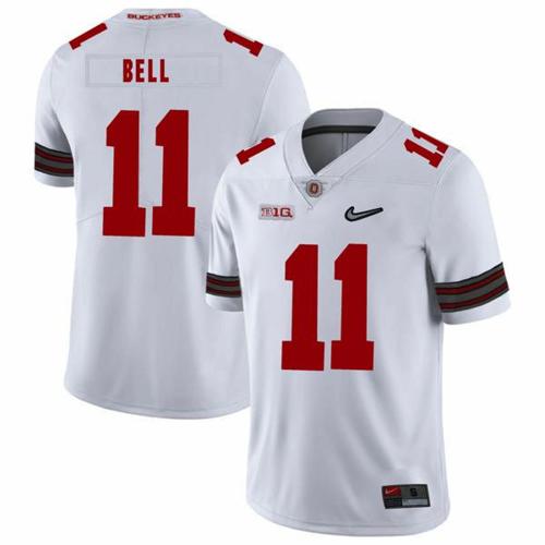 Youth Nike Ohio State Buckeyes #11 Vonn Bell Football Jersey Diamond White