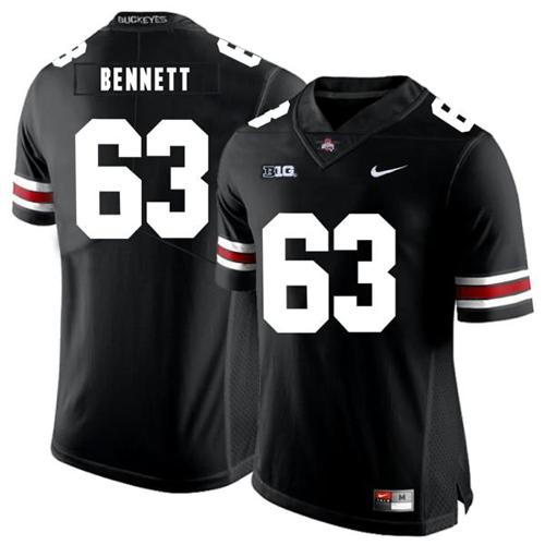 Youth Nike Ohio State Buckeyes #63 Michael Bennett IV Football Jersey Black