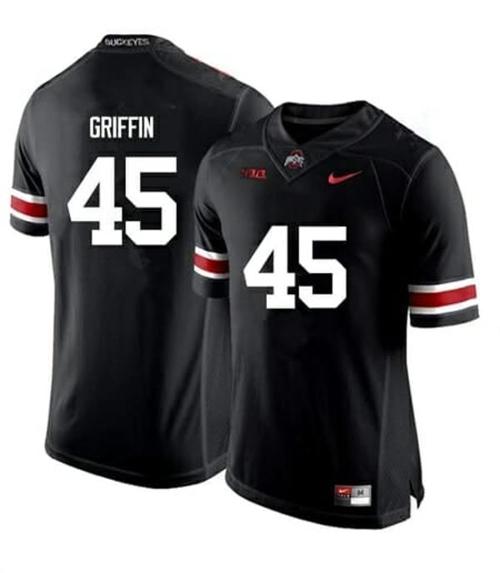 Youth Nike Ohio State Buckeyes #45 Archie Griffin NCAA College Football Jersey Black