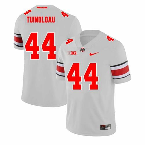 Youth Nike Ohio State Buckeyes JT Tuimoloau Jersey #44 College Football Game Gray