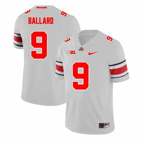 Youth Nike Ohio State Buckeyes Jayden Ballard Jersey #9 College Football Game Gray