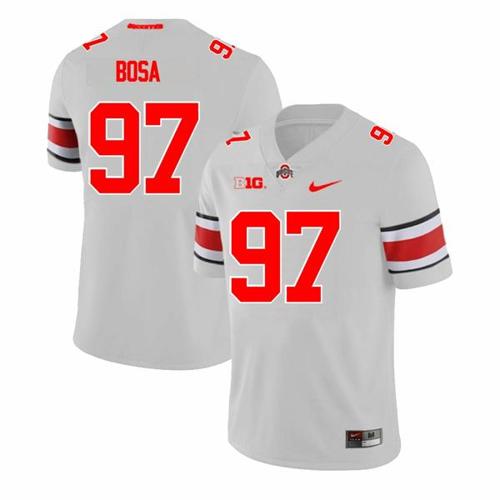 Youth Nike Ohio State Buckeyes Nick Bosa Jersey #97 College Football Game Gray