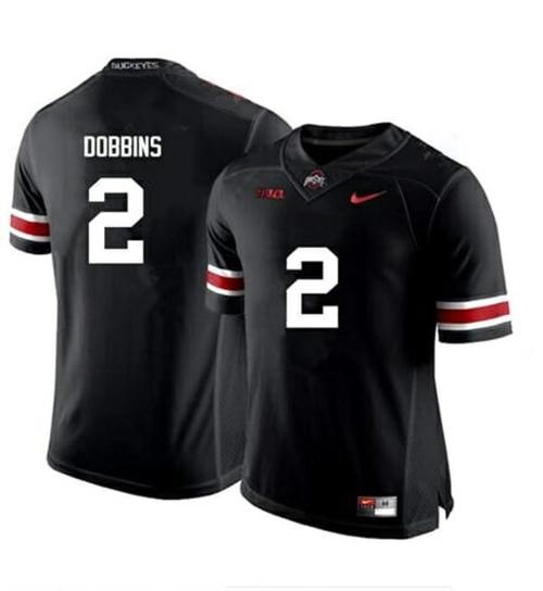 Youth Nike Ohio State Buckeyes #2 J.K. Dobbins NCAA College Football Jersey Black