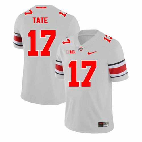 Youth Nike Ohio State Buckeyes Carnell Tate Jersey #17 College Football Game Gray