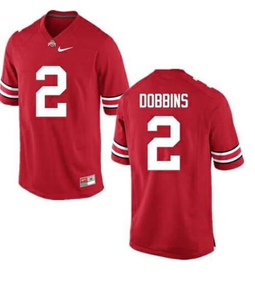 Youth Nike Ohio State Buckeyes #2 J.K. Dobbins NCAA College Football Jersey Red