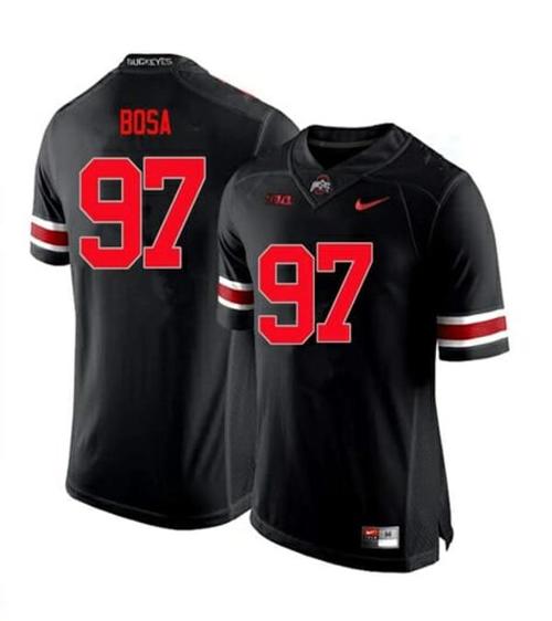 Youth Nike Ohio State Buckeyes #97 Joey Bosa Limited NCAA College Football Black Jersey