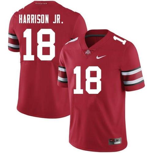 Youth Nike Ohio State Buckeyes #18 Marvin Harrison Jr Jersey Red Alumni NCAA Football