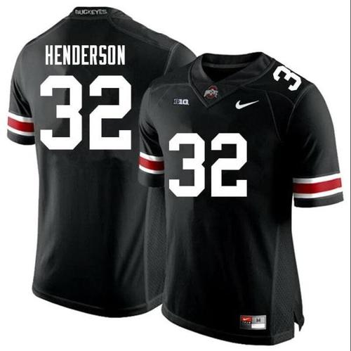 Youth Nike Ohio State Henderson Jersey #32 Football Black