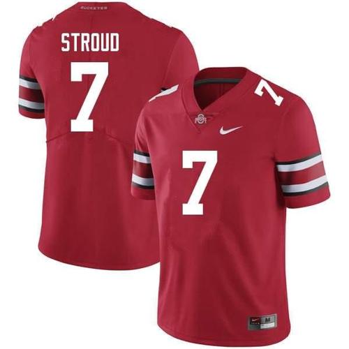 Youth Nike Ohio Stroud Jersey #7 Scarlet NCAA College Football