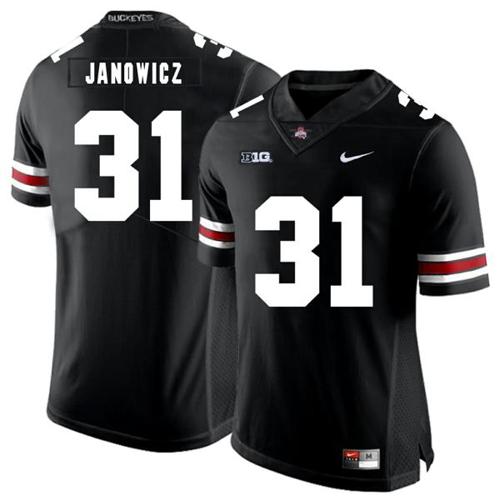 Youth Nike Ohio State Buckeyes #31 Vic Janowicz Football Jersey Black