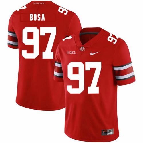 Youth Nike Ohio State Buckeyes #97 Joey Bosa Football Jersey Red