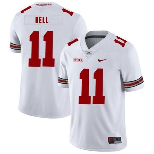 Youth Nike Ohio State Buckeyes #11 Vonn Bell Football Jersey White