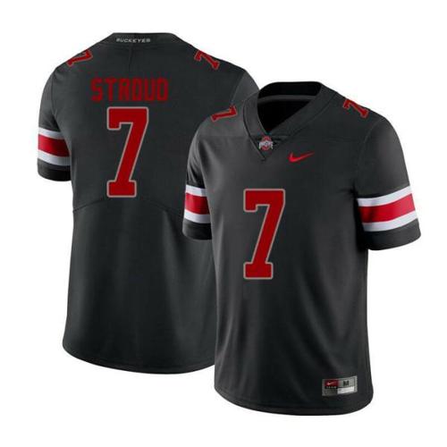 Youth Nike Ohio State Stroud Jersey #7 Limited Black Alumni Football