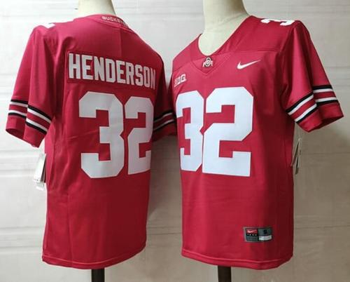 Youth Nike Henderson Jersey Ohio State Buckeyes #32 NCAA Football Red