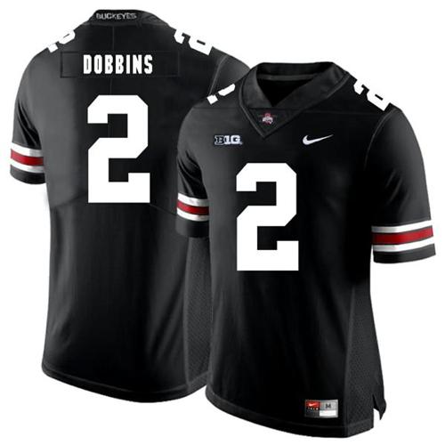 Youth Nike Ohio State Buckeyes #2 J.K Dobbins Football Jersey Black