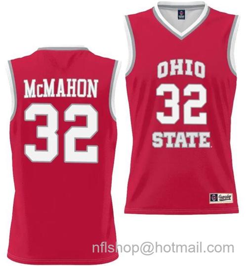 Youth GameDay Greats Cotie McMahon Jersey #32 Ohio State Buckeyes College Basketball Lightweight Scarlet