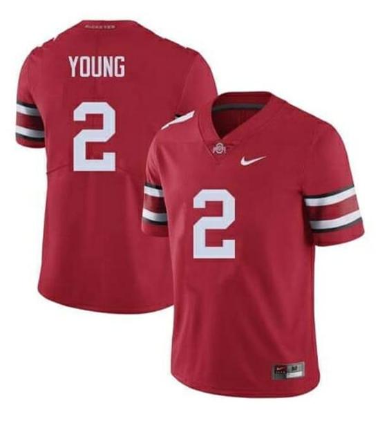 Women's Nike Ohio State Buckeyes #2 Chase Young NCAA College Football Jersey Red