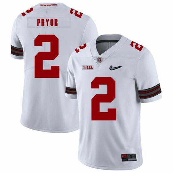 Women's Nike Ohio State Buckeyes #2 Terrelle Pryor Football Jersey Diomond White