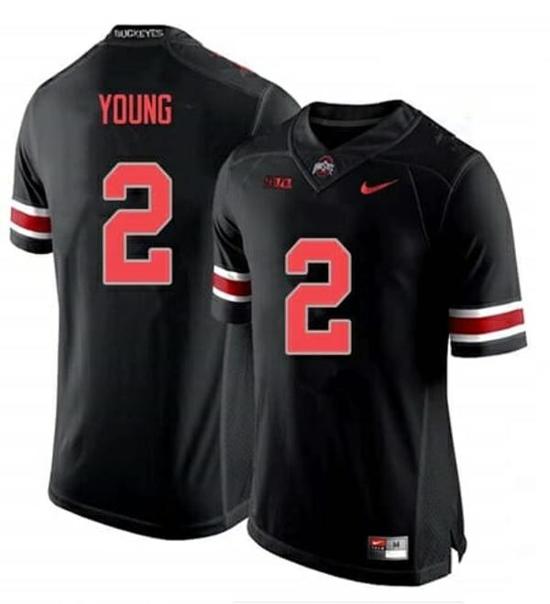 Women's Nike Ohio State Buckeyes #2 Chase Young NCAA College Football Black Jersey