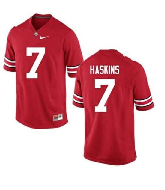 Women's Nike Ohio State Buckeyes #7 Dwayne Haskins NCAA College Football Jersey Red