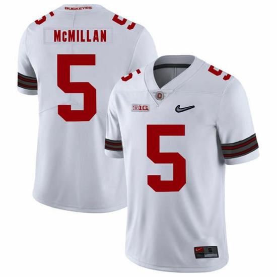 Women's Nike Ohio State Buckeyes #5 Raekwon McMillan Football Jersey Diamond White