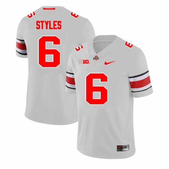 Women's Nike Ohio State Buckeyes Sonny Styles Jersey #6 College Football Game Gray