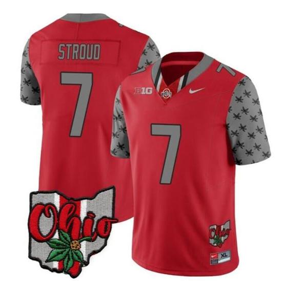 Women's Nike Ohio State Buckeyes CJ Stroud Jersey #7 College Football Stitched Alternate 2023 Red