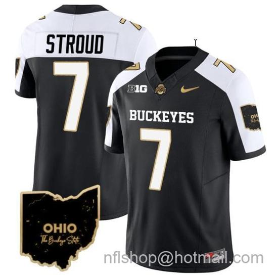 Women's Nike CJ Stroud Jersey #7 Ohio State Buckeyes College Football Stitched Special Vapor Limited Alternate