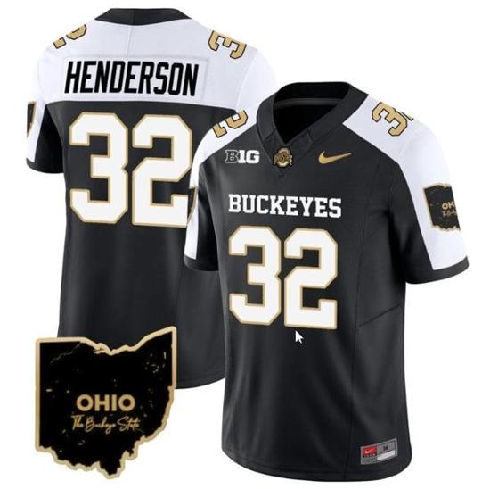 Women's Nike Treveyon Henderson Jersey #32 Ohio State Buckeyes College Football Stitched Special Vapor Limited Alternate