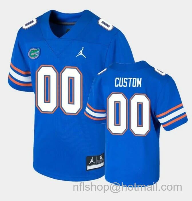 Men's Jordan Brand Florida Gators Custom Jersey Game Jordan Brand Royal